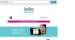 Desktop Screenshot of kobovox.kobo.com